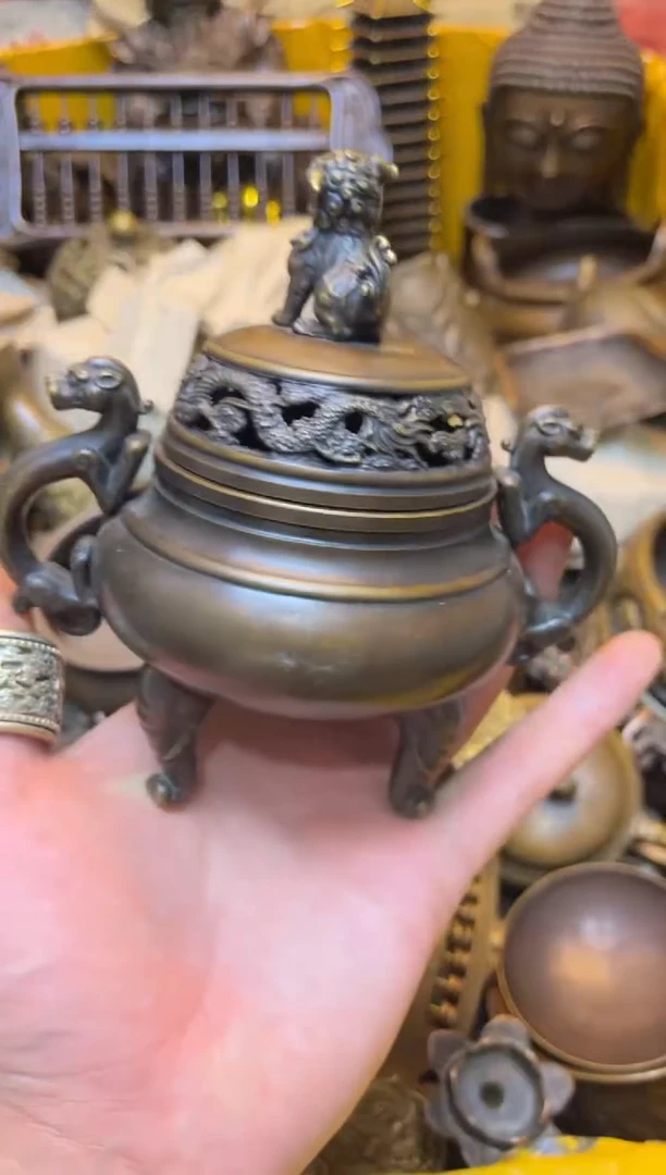 精美铜器，点击下单