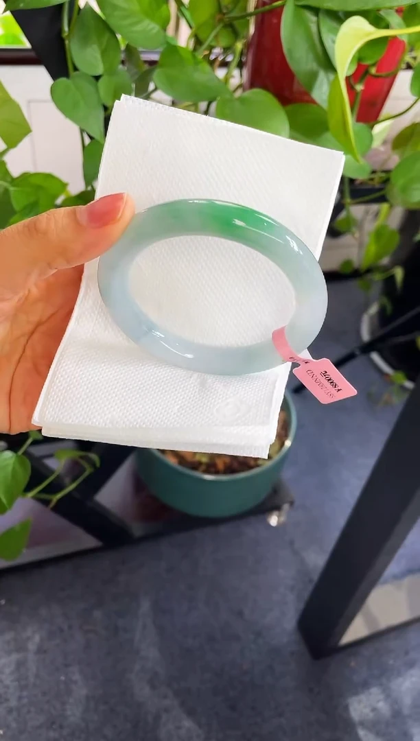 未镶嵌手镯翡翠130-56.5