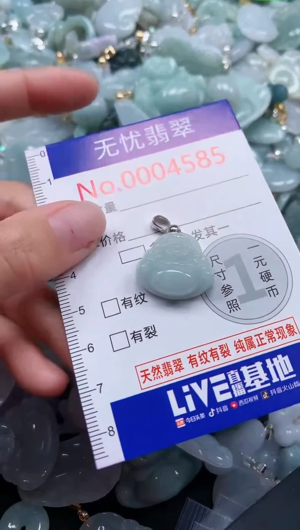 颈饰未镶嵌翡翠4585