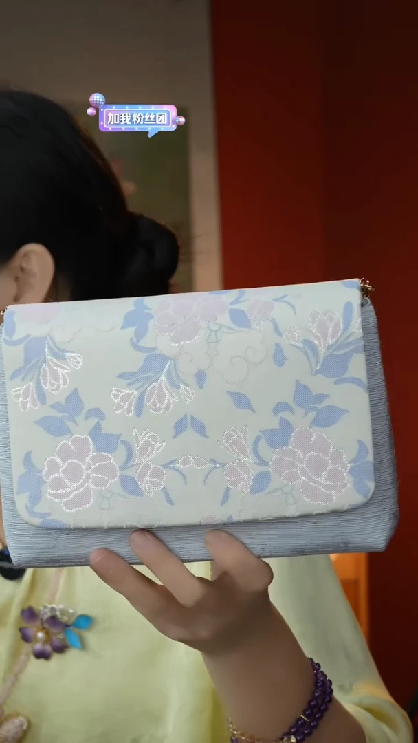 刺绣非遗宋锦包包