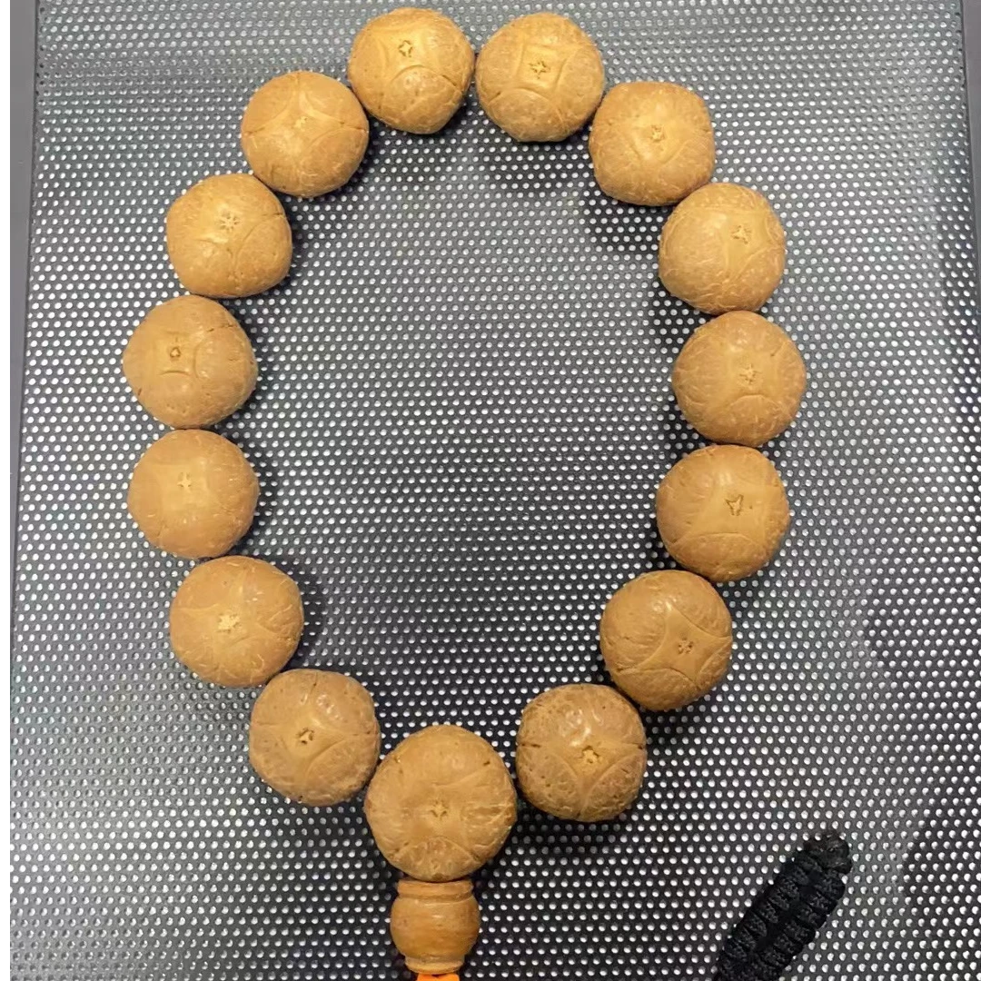 S0103老树精品麒麟眼菩提单圈手持文玩饰品