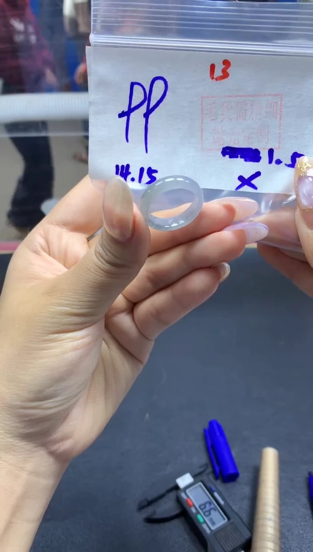 未镶嵌定制翡翠戒圈#99元-毛货需精细抛光