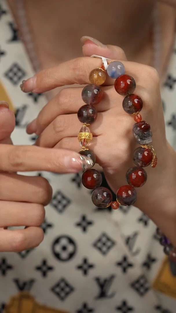 水晶手串未镶嵌B80（多样性发一件）