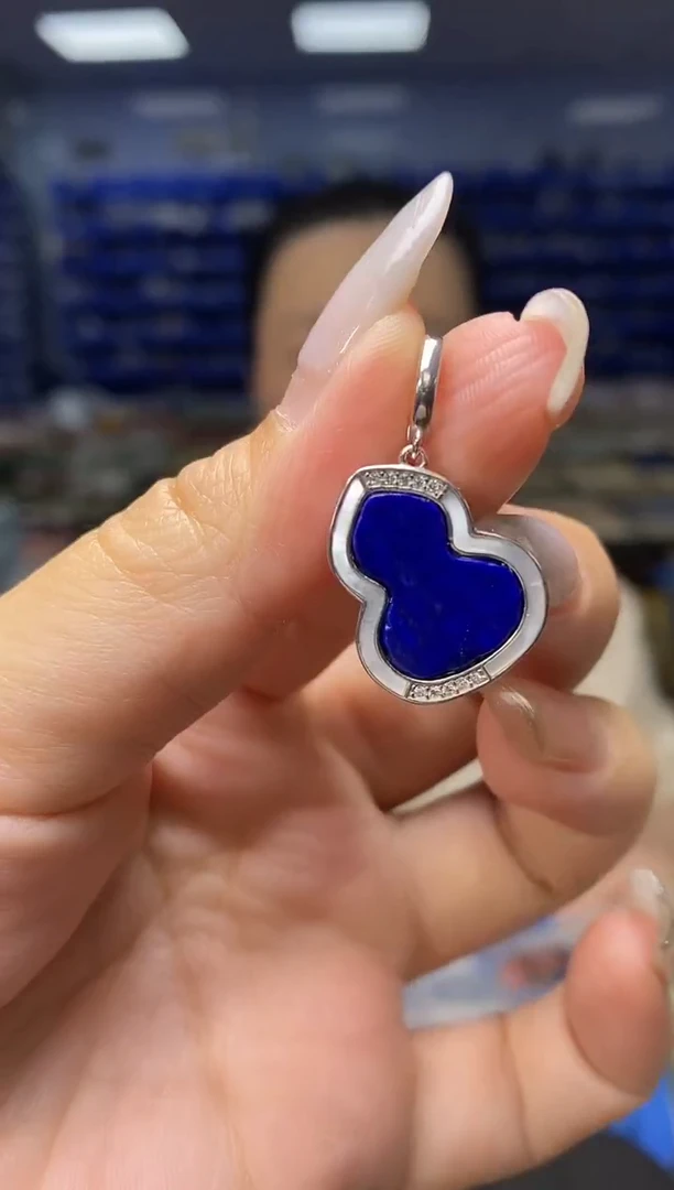 青金石银S925镶嵌DZ5737DZ5737