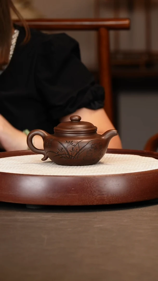 【诸葛永南】座有兰言仿古350c+青瓷套杯