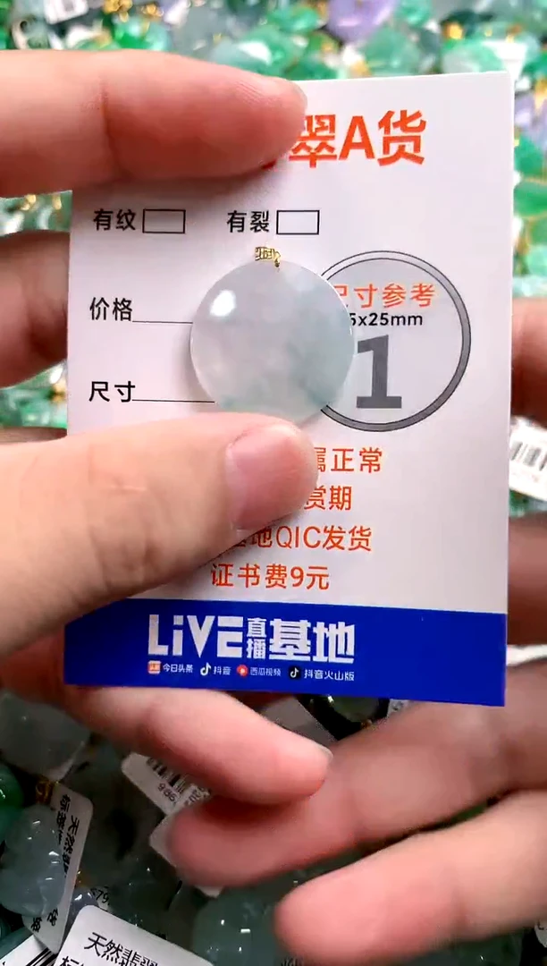 颈饰未镶嵌翡翠14006399