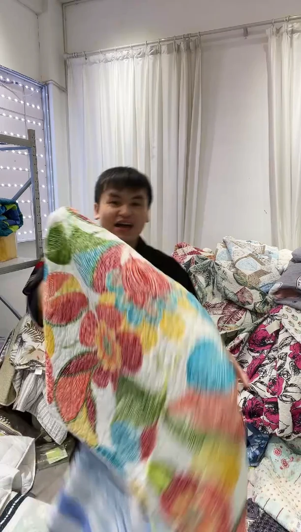 棉200*230纯棉床盖65号微瑕