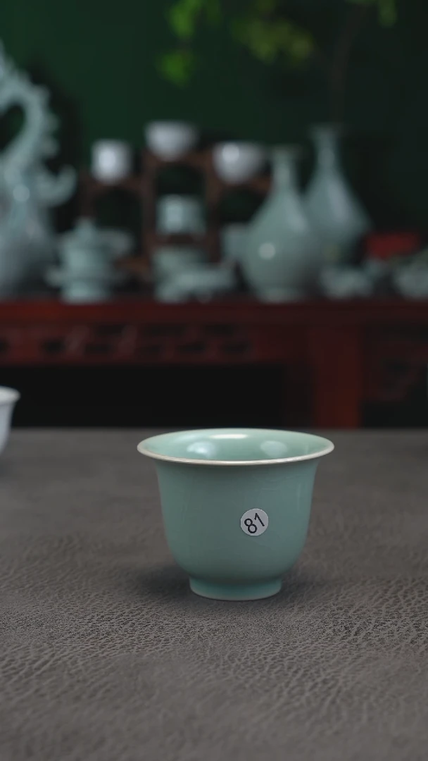 81号天青铃铛杯精品~帆