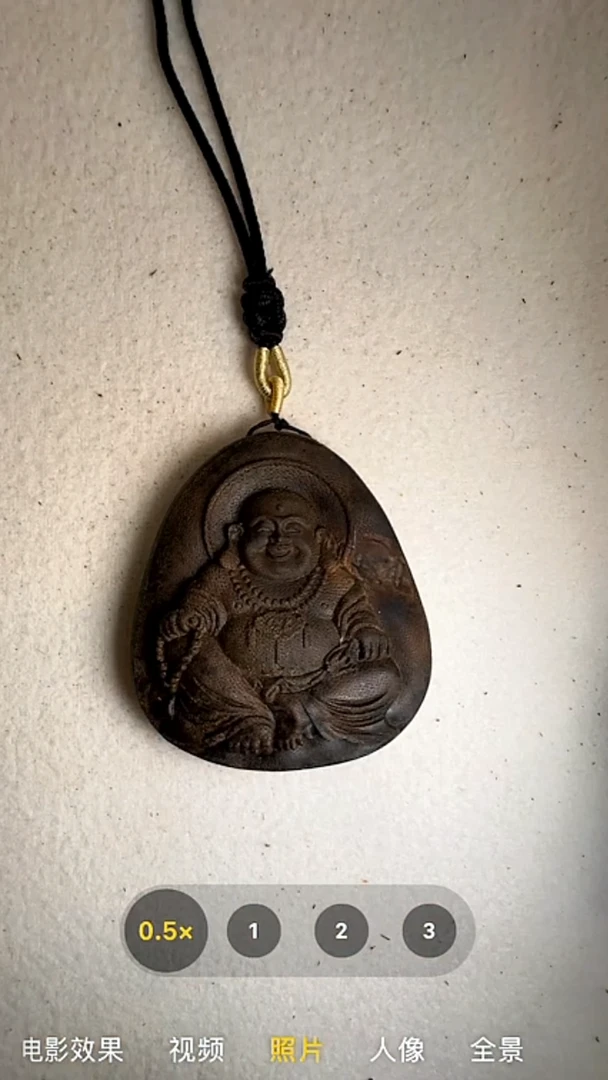 沉香手串沉*奇楠无事牌55