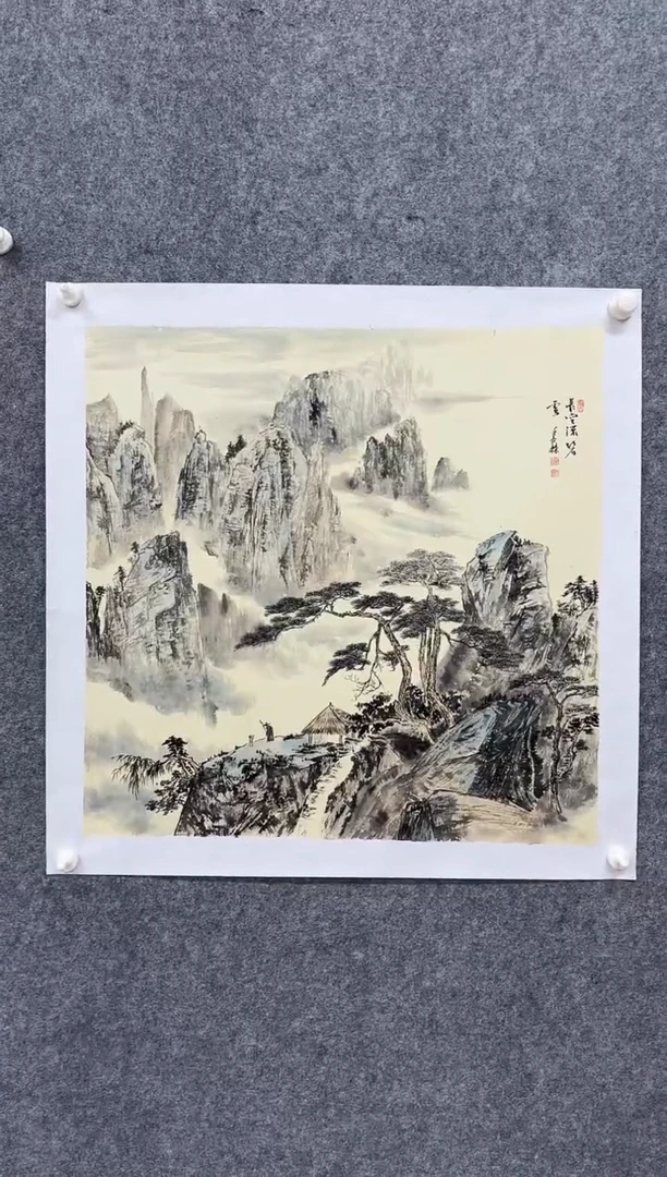 国画ST-ZCD老师绘画作品