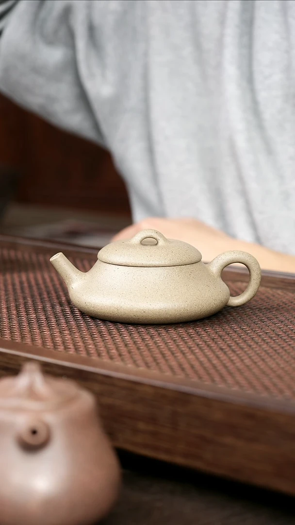 茶壶紫砂青降坡剑瓢
