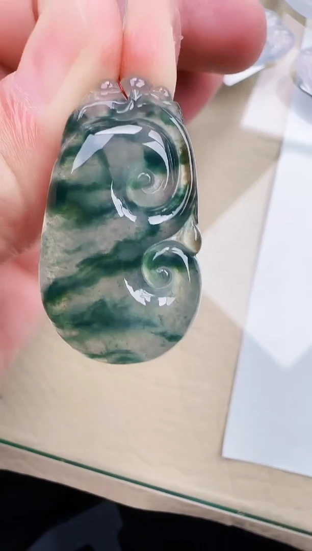 颈饰未镶嵌翡翠缅甸翡翠a货