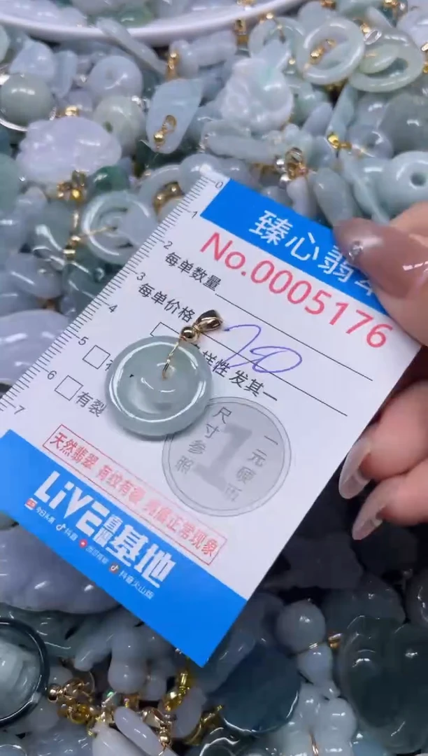 颈饰未镶嵌翡翠5176