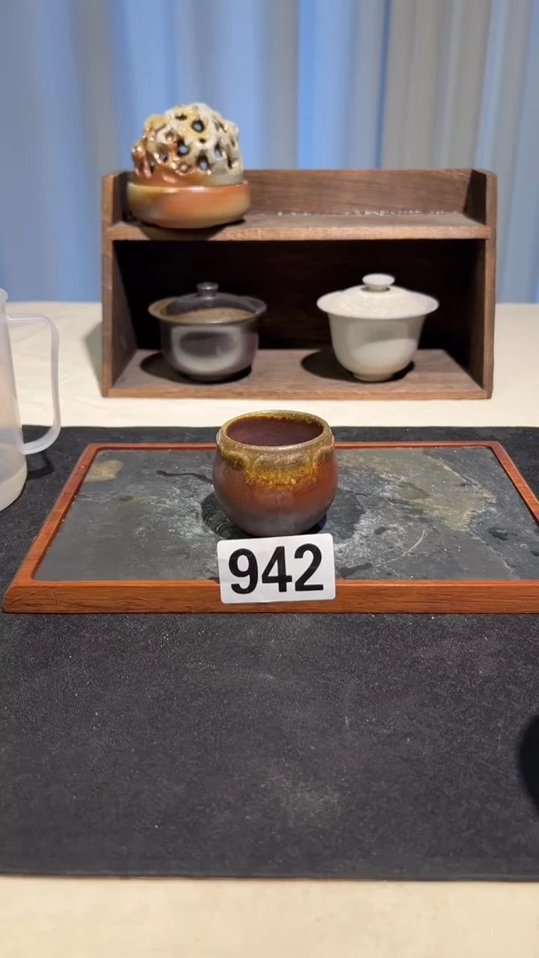 景德镇柴烧裸烧全手工A942