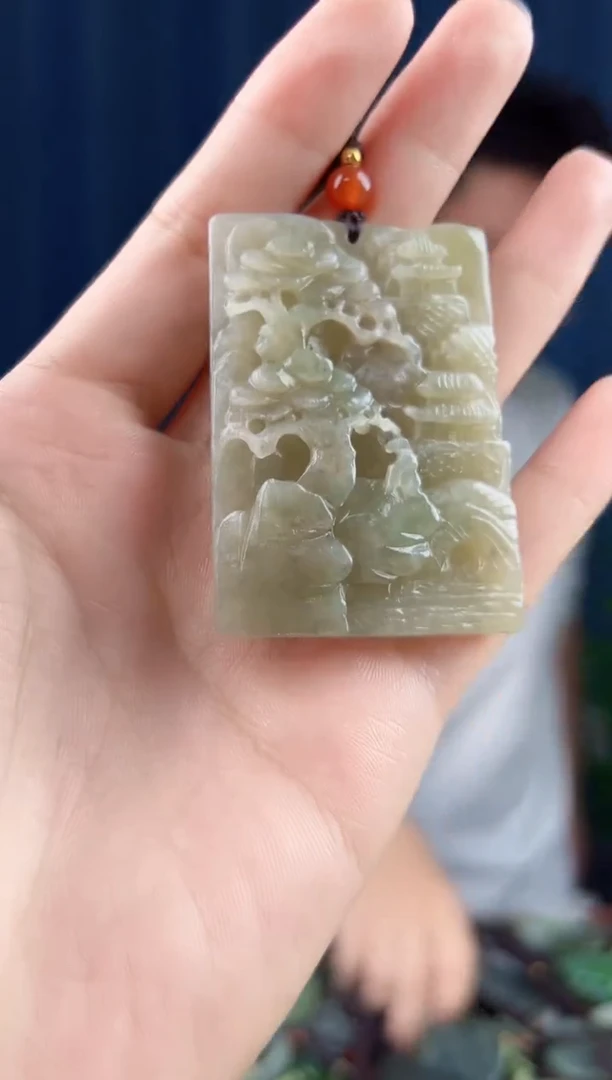 颈饰未镶嵌和田玉拍一发一，多样性发货
