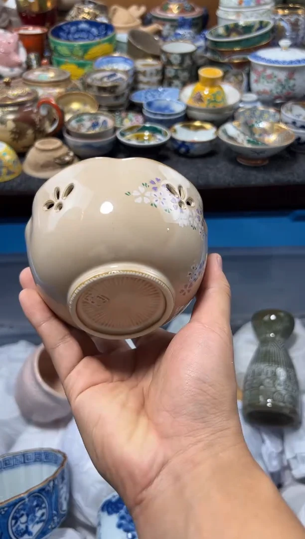 瓷片用****6夏目海外回流瓷器中古品。