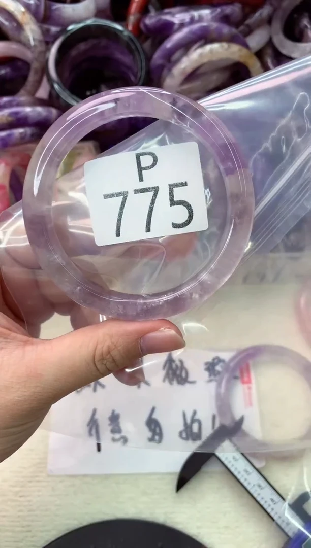 未镶嵌手镯水晶P775-60