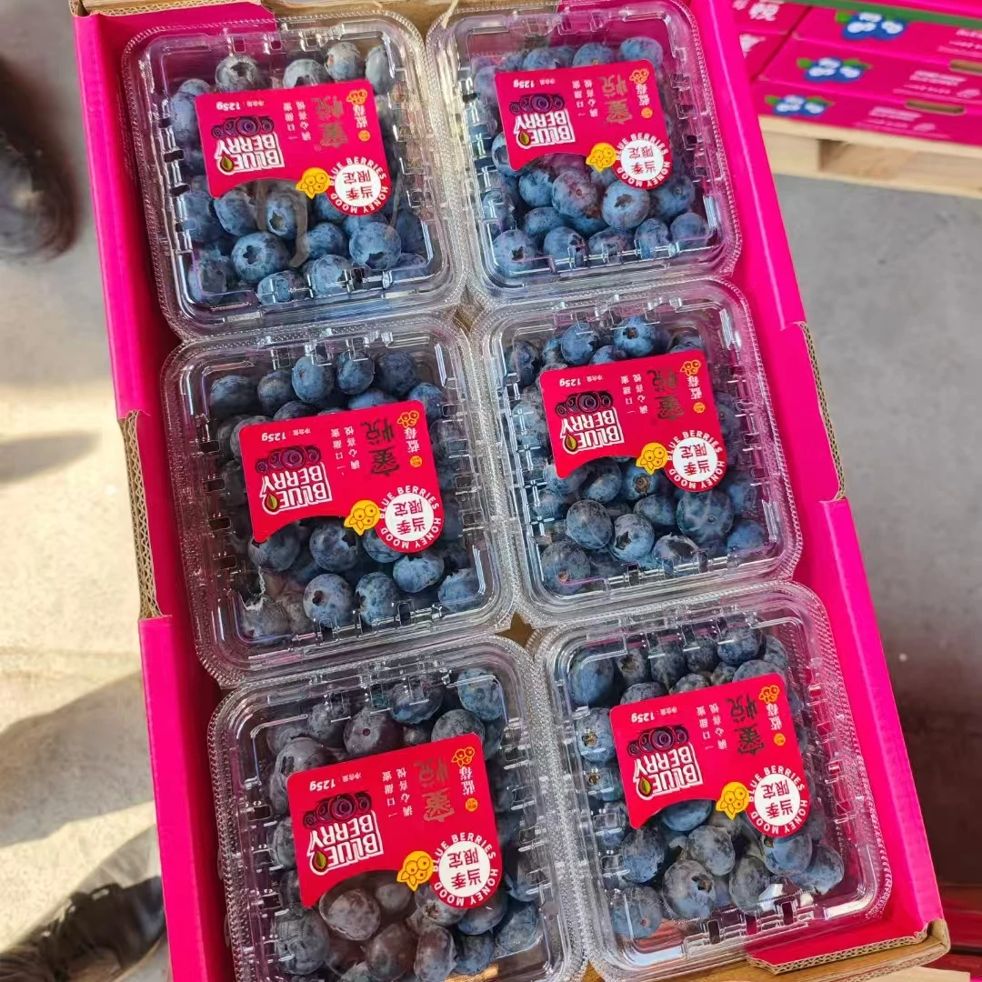 【纯甜22+】【N】【新到好吃的云南大果蓝莓】份/4盒 仅限太原榆次可拍