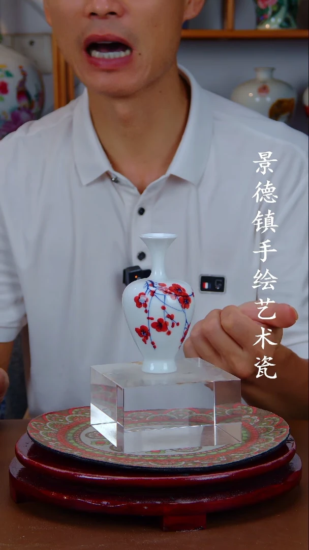 现代景德镇手工手绘陶瓷摆件9