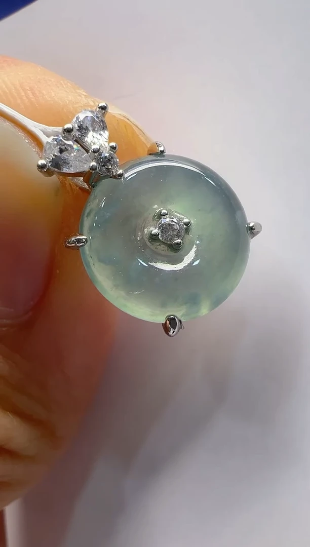 【闪购商品】翡翠吊坠(不含链)银S925镶嵌多样性团购发一件