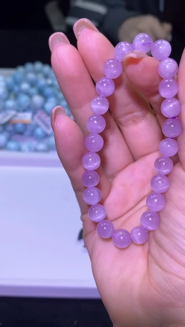 未镶嵌锂辉石单圈紫锂辉单圈-A01-多样性发其一