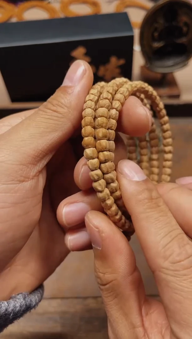 【闪购商品】柏香籽/百香籽手串【天策出品】-- 奶酪无相