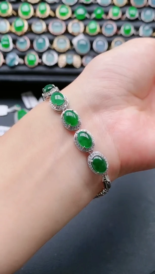 【闪购商品】翡翠戒指银S925镶嵌11111111