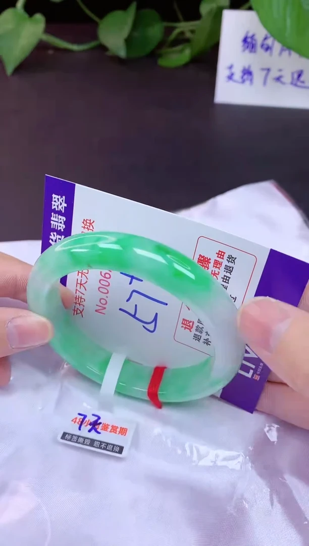 未镶嵌手镯翡翠57（7天无理由退换 ）