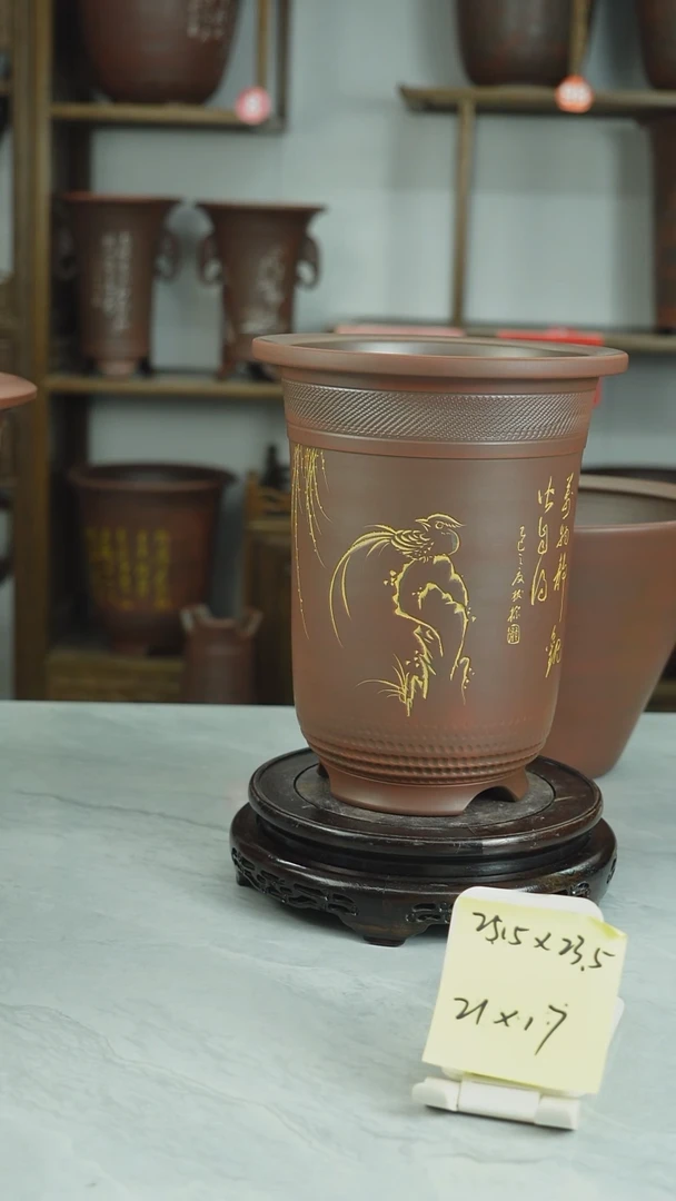 金钟刘*5全手工制作高温烧制