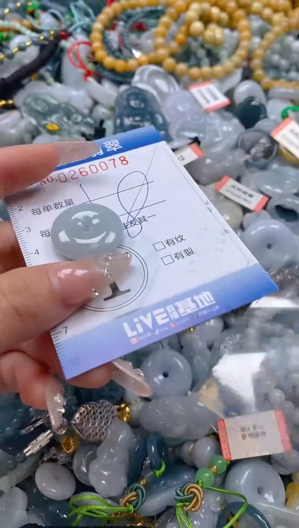 翡翠未镶嵌颈饰闪购0260078