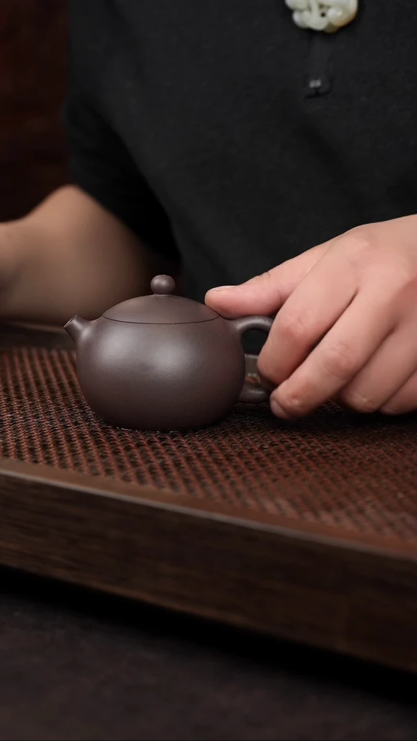 【闪购商品】紫砂茶壶天青西施{小}