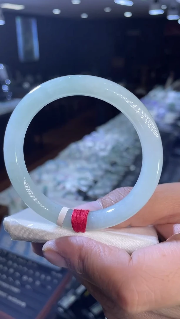 未镶嵌手镯翡翠圆条56-57