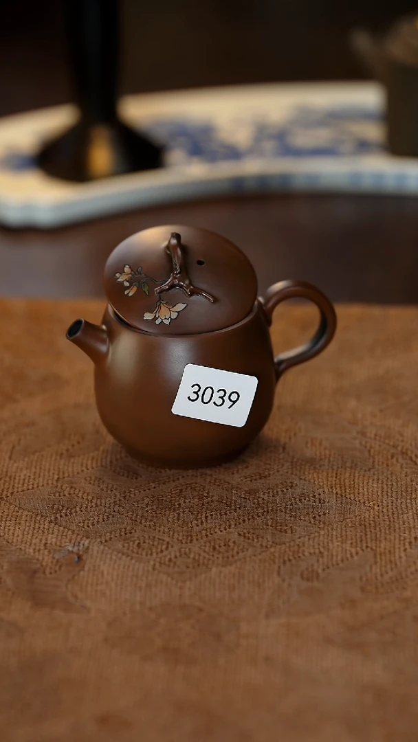 【闪购商品】雲梦茶器紫陶小壶3039