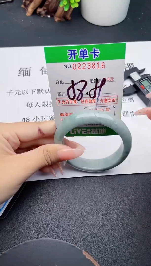 未镶嵌手镯翡翠16天然翡翠A货