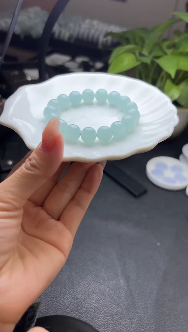 未镶嵌挂件翡翠发一件手串747