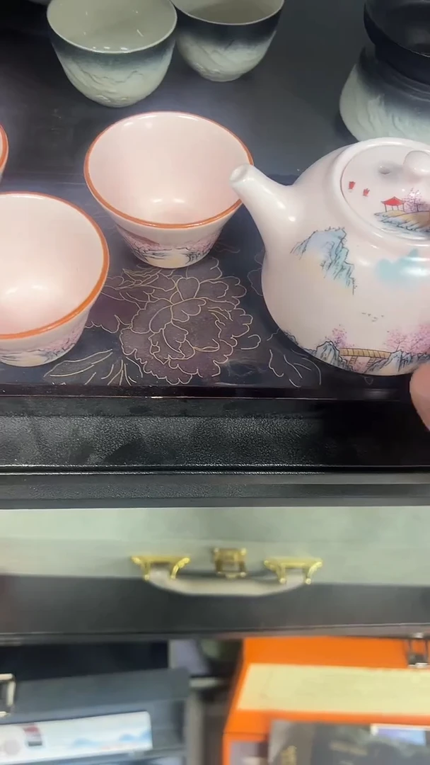 摆件青韵瓷华清货专属链接