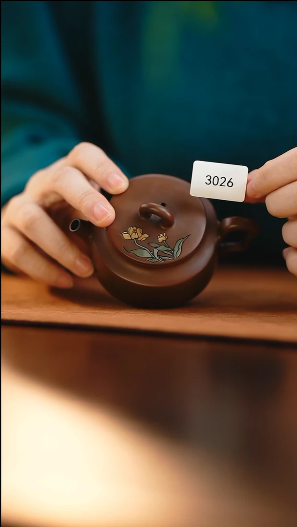 雲梦茶器紫陶茶壶3026