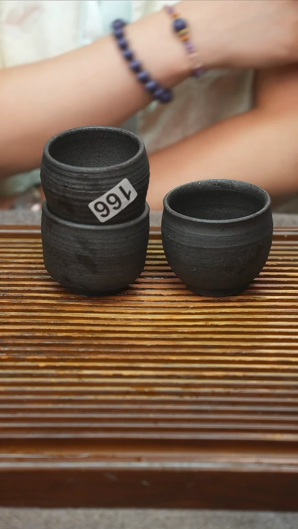 感**到万古烧粗陶手工茶具
