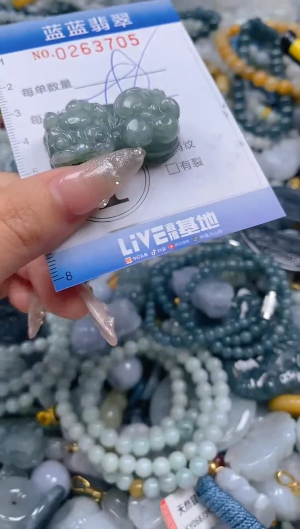 翡翠未镶嵌颈饰闪购0263705