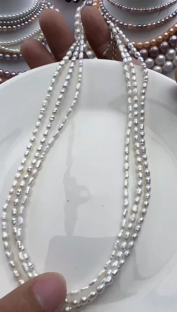 淡水珍珠未镶嵌颈饰1