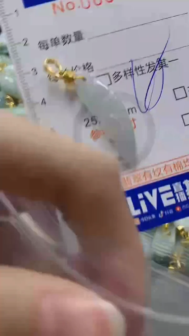 颈饰未镶嵌翡翠纯天然a货翡翠