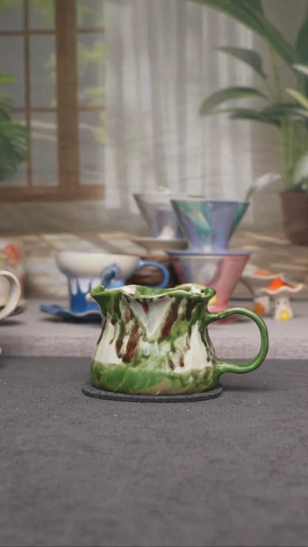 杯子陶景德镇手工手创杯子