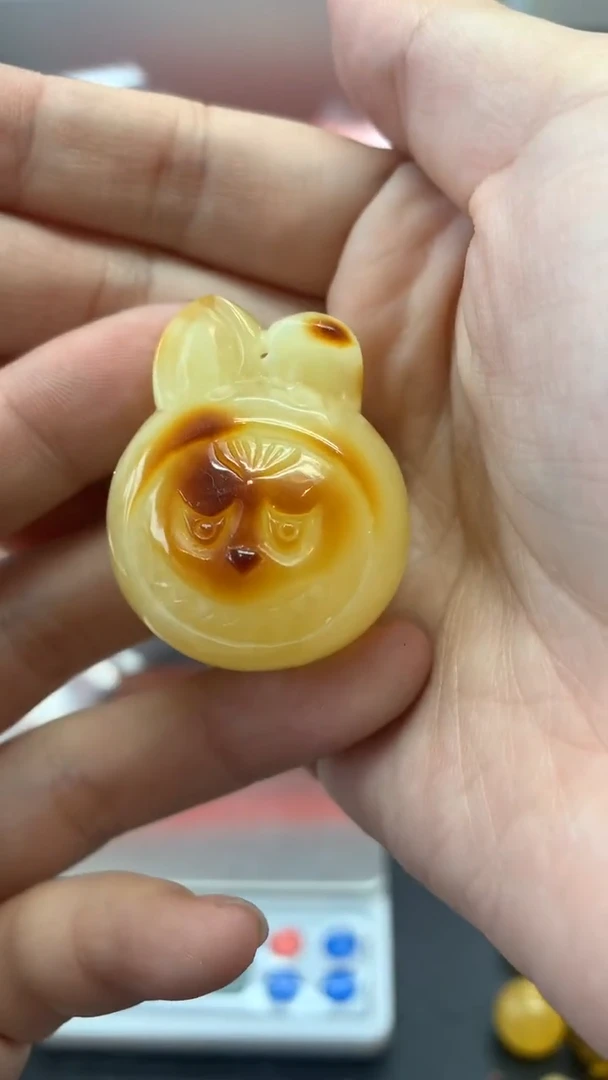 未镶嵌琥珀珠宝奇石501