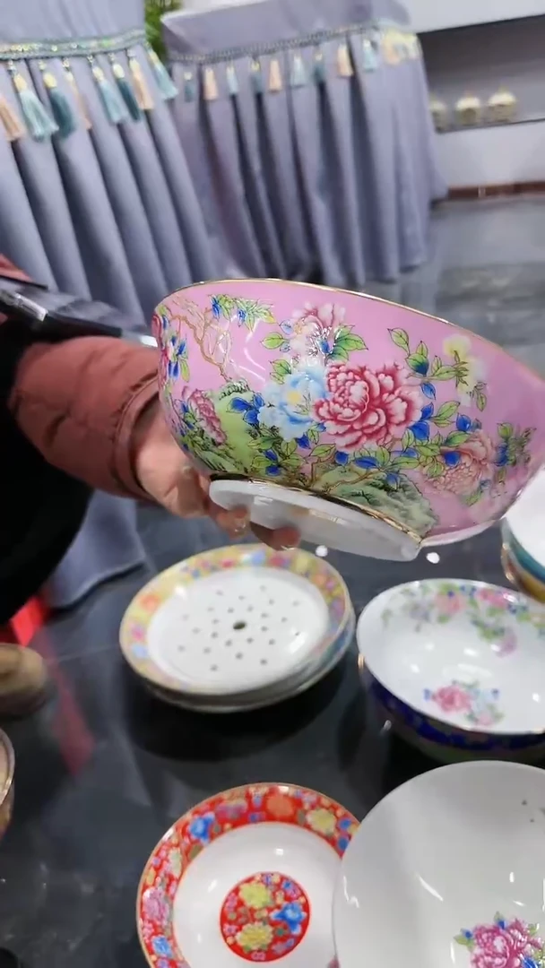 【闪购商品】瓷片9英寸大汤碗1个景德镇陶瓷