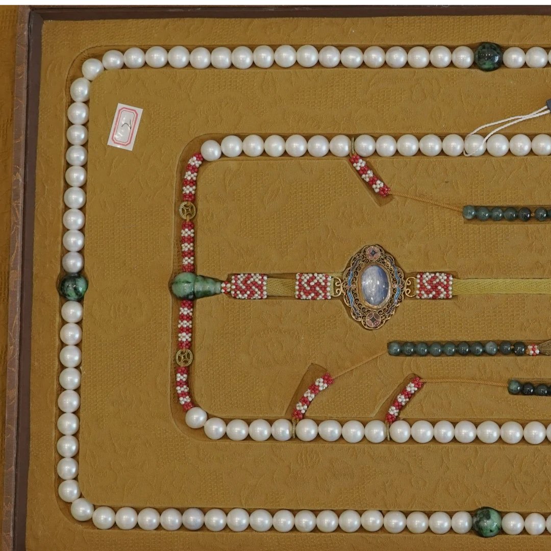 清代老珍珠念珠【文物宝库】DK251207002