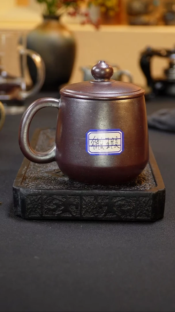茶壶紫砂纯自然柴烧