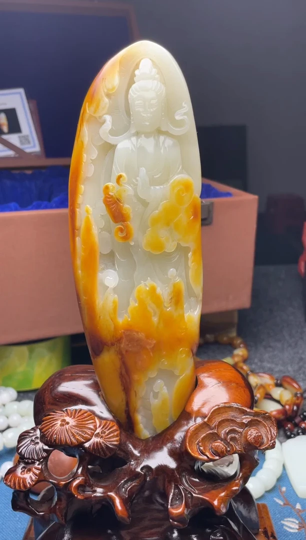 颈饰未镶嵌和田玉炎*1