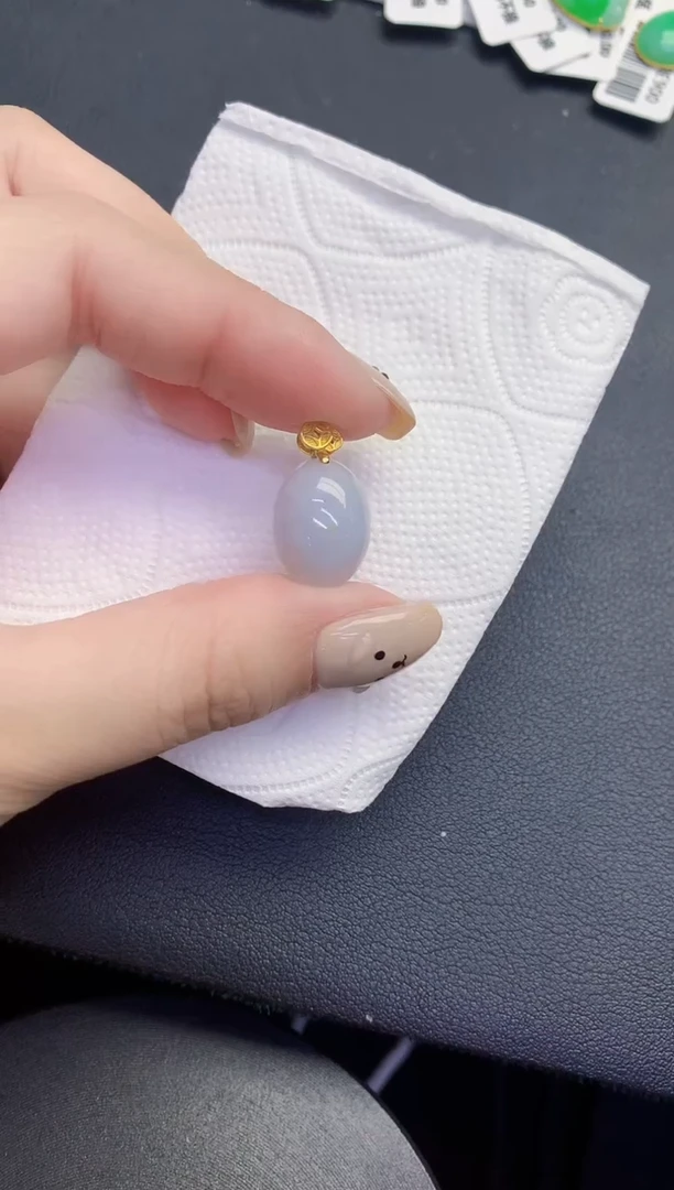 颈饰未镶嵌翡翠缅甸天然翡翠A货