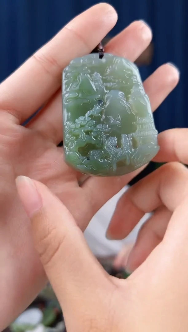 未镶嵌和田玉挂件拍一发一