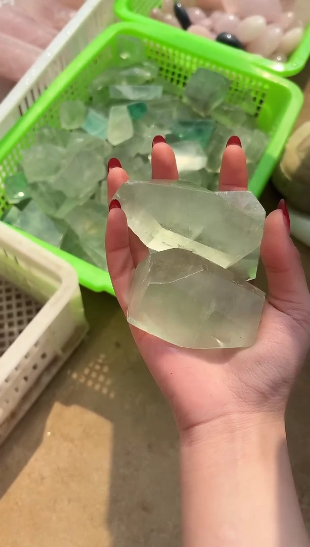 【闪购商品】水晶摆件未镶嵌ying石多样性发一个 482